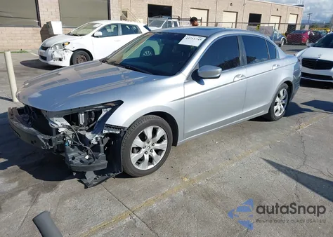 2008 Honda Accord 2.4 Ex-L из США, поврежденный, VIN JHMCP26808C036975